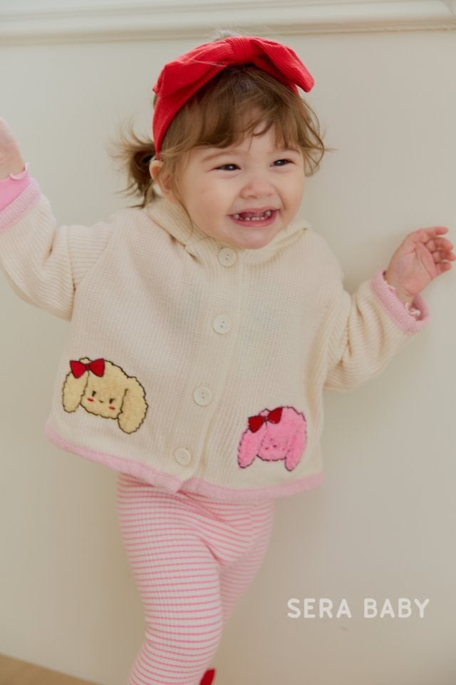 Sera - Korean Baby Fashion - #onlinebabyboutique - Stripe Leggings - 6