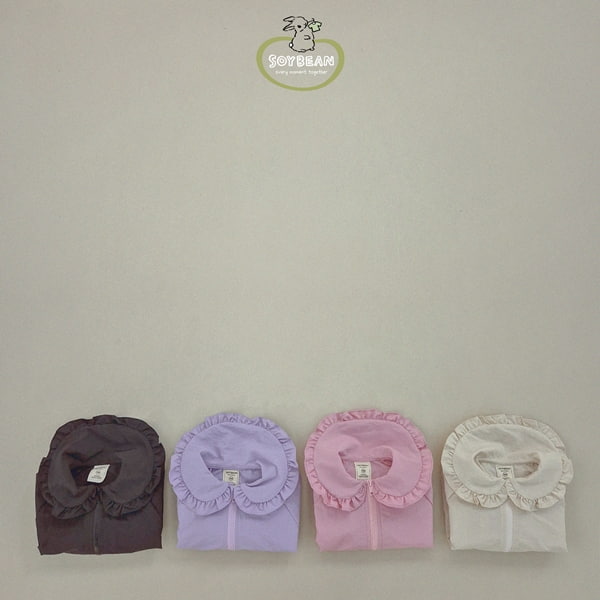 Soybean - Korean Children Fashion - #childofig - Frill Windbreaker - 8