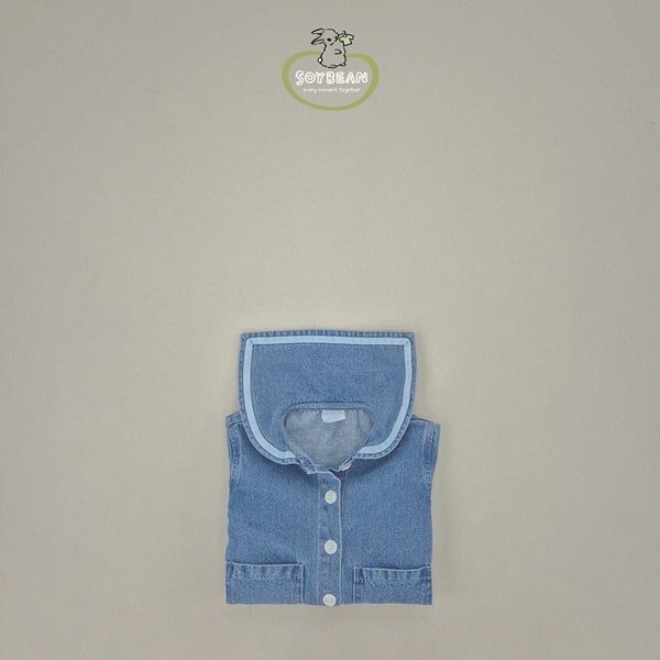 Soybean - Korean Children Fashion - #childrensboutique - Sailor Denim Jacket - 7