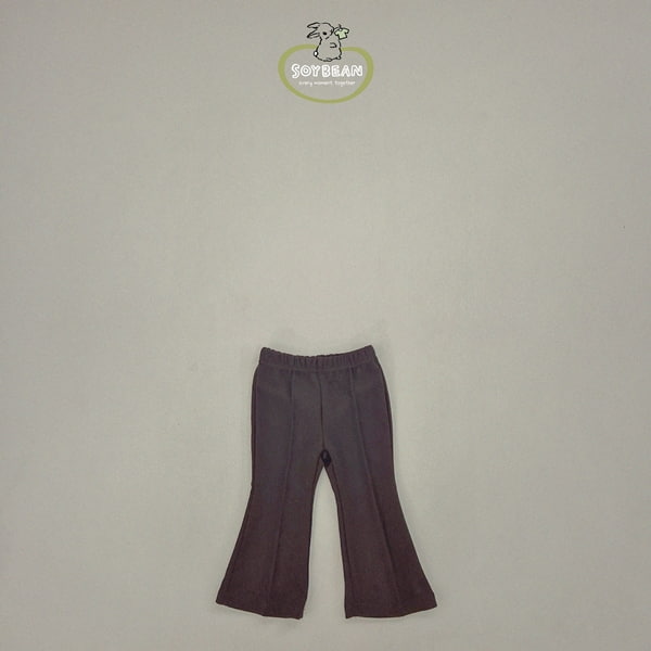 Soybean - Korean Children Fashion - #childrensboutique - Pintuck Bootscut Pants - 12