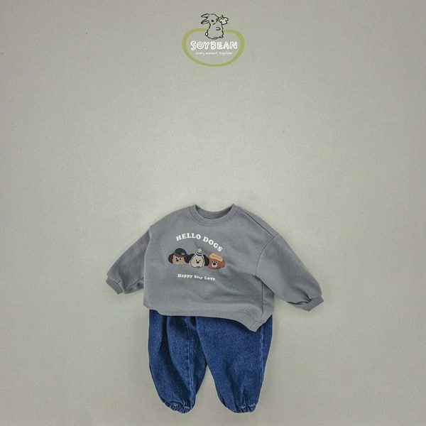 Soybean - Korean Children Fashion - #magicofchildhood - Hello Puppy Sweatshirts - 9