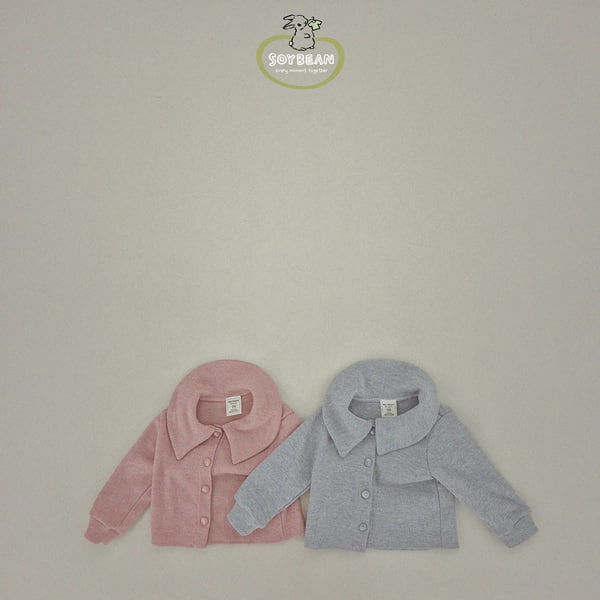Soybean - Korean Children Fashion - #minifashionista - Vintage Knit Cardigan
