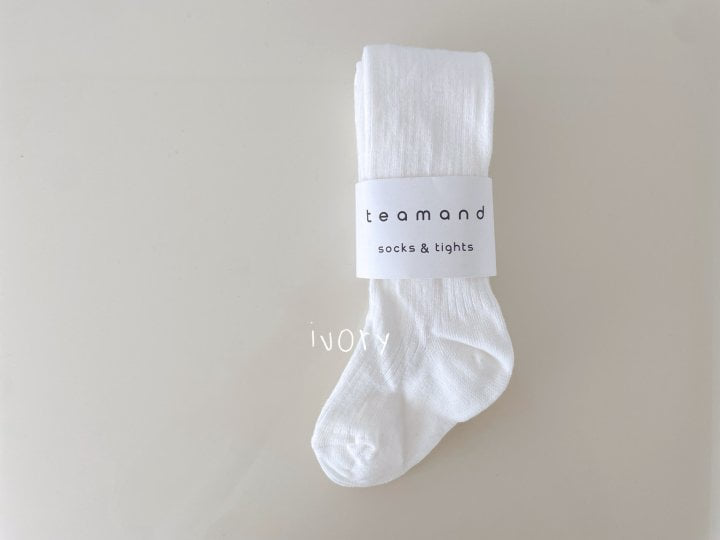 Teamand - Korean Children Fashion - #childrensboutique - Rib Tights - 5