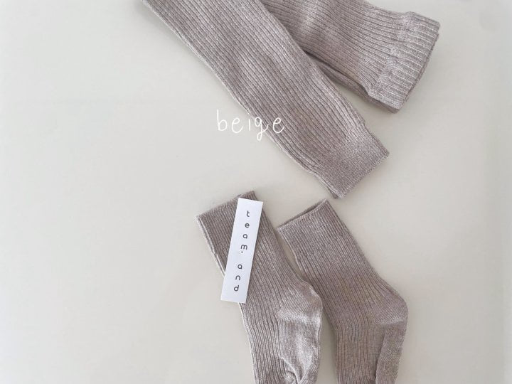 Teamand - Korean Children Fashion - #kidsstore - Cookie Leggings + Socks Set