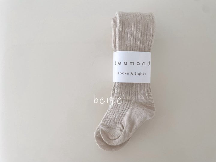 Teamand - Korean Children Fashion - #magicofchildhood - Twist Tights - 3