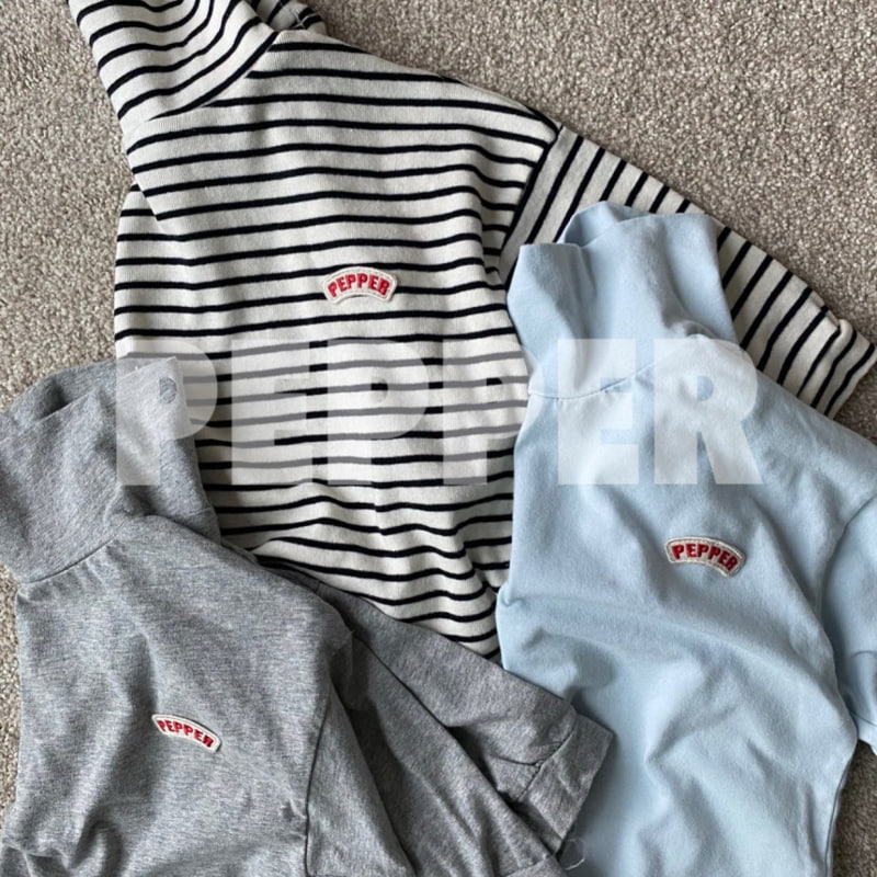 The Pepper - Korean Children Fashion - #Kfashion4kids - Daily Turtleneck Tee - 3