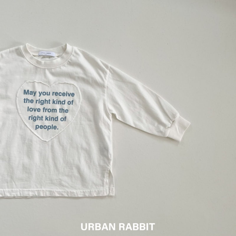 Urban Rabbit - Korean Children Fashion - #Kfashion4kids - Heart Slit Long Tee - 5