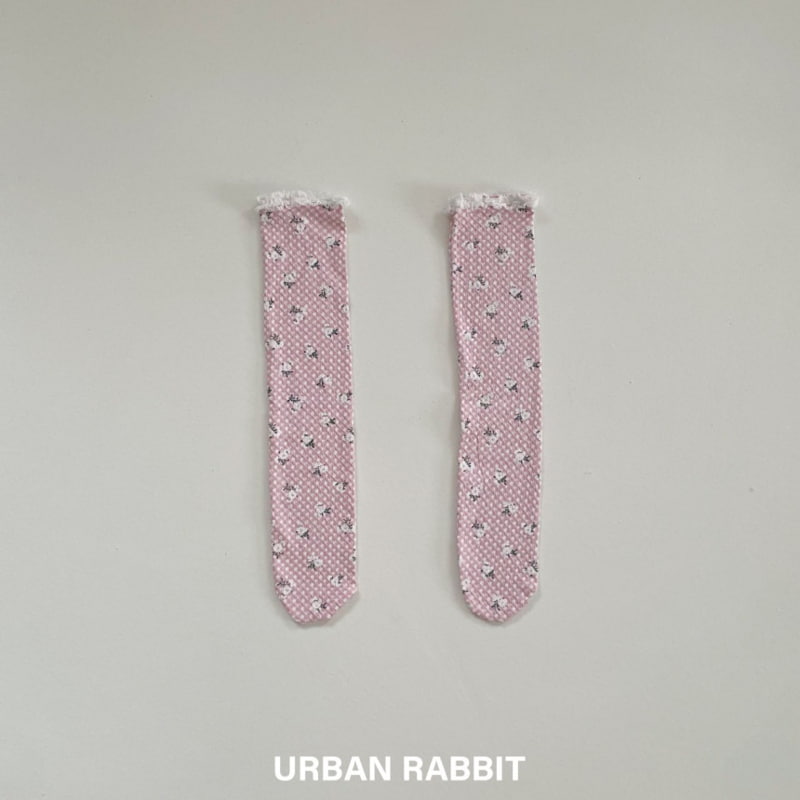Urban Rabbit - Korean Children Fashion - #kidzfashiontrend - Garden Flower Long Socks - 5