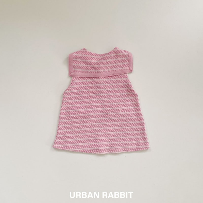 Urban Rabbit - Korean Children Fashion - #minifashionista - Milk Tweede One-piece - 5