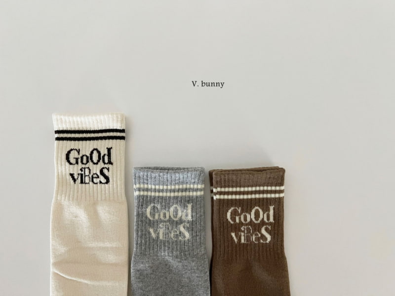 V Bunny - Korean Children Fashion - #designkidswear - Vibe Socks - 3