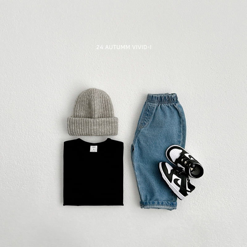 Vivid I - Korean Children Fashion - #childofig - Fall Denim Pants - 6