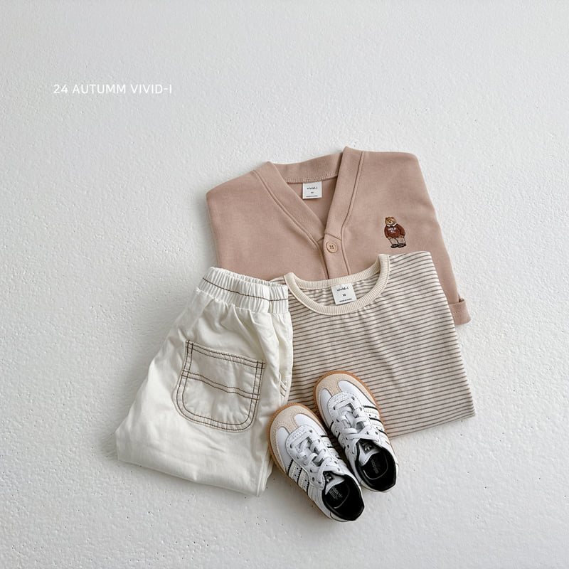 Vivid I - Korean Children Fashion - #childofig - Stripe Tee - 12