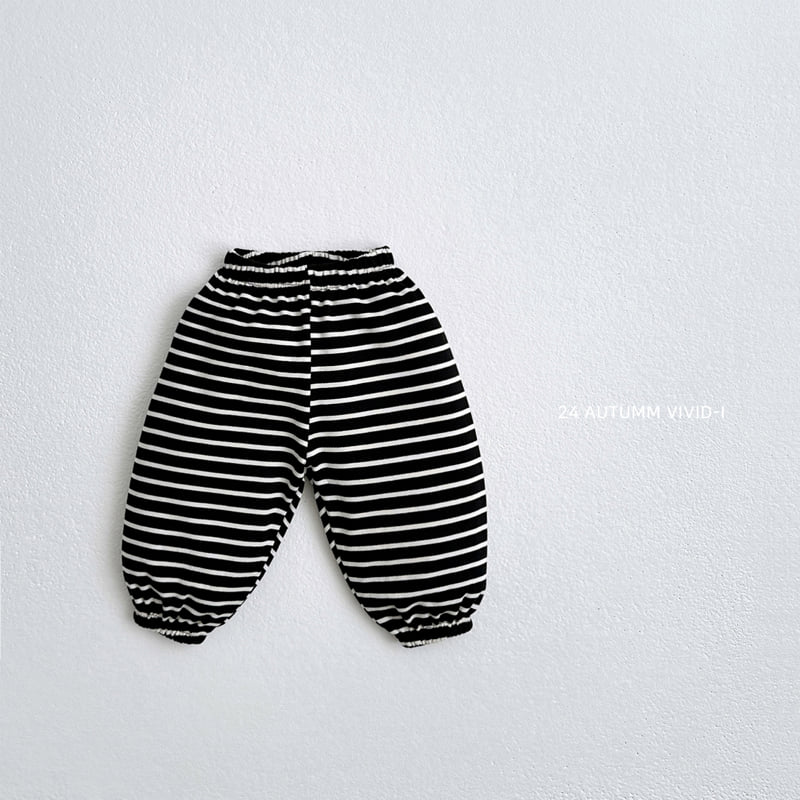 Vivid I - Korean Children Fashion - #childofig - Fall Stripe Jogger Pants - 6