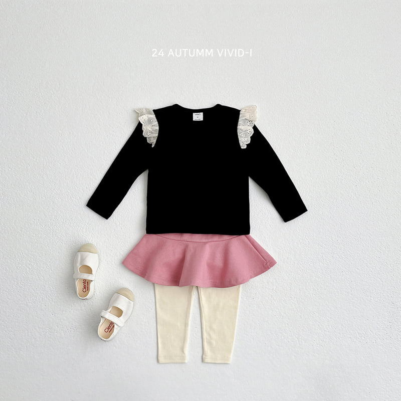 Vivid I - Korean Children Fashion - #childrensboutique - Daily Skirt Leggings - 7