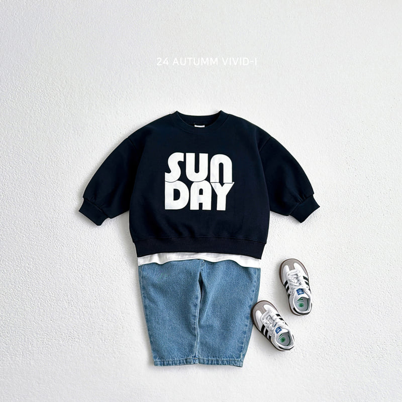 Vivid I - Korean Children Fashion - #kidsstore - Fall Denim Pants - 12