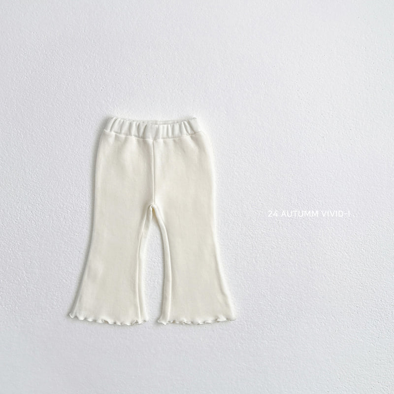 Vivid I - Korean Children Fashion - #littlefashionista - Wave Bootscut Pants - 4