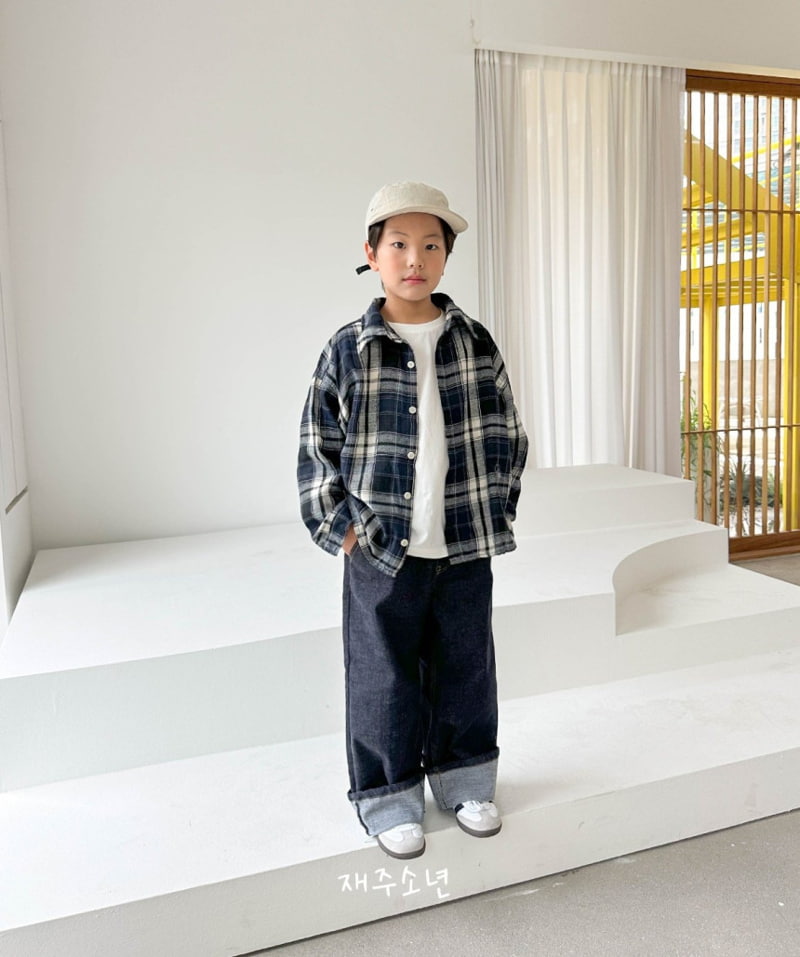 Witty Boy - Korean Children Fashion - #minifashionista - Original Check Shirt - 2