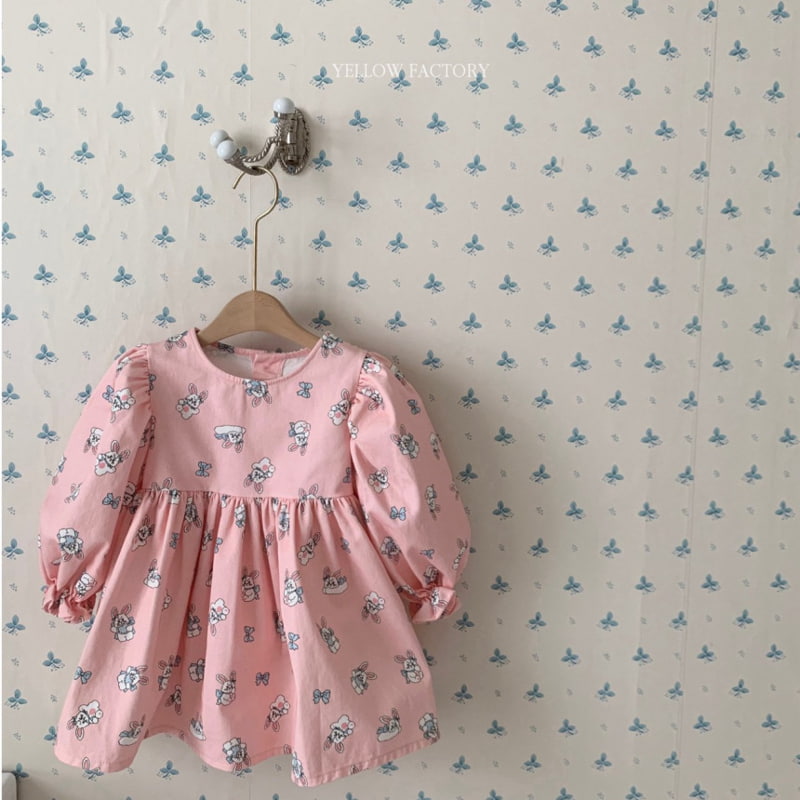 Yellow Factory - Korean Children Fashion - #designkidswear - Bunny One-piece - 3