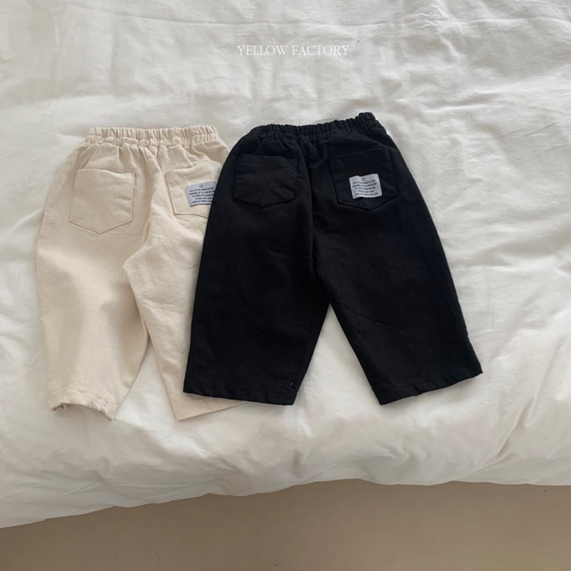 Yellow Factory - Korean Children Fashion - #toddlerclothing - E Comby Cotton Pants