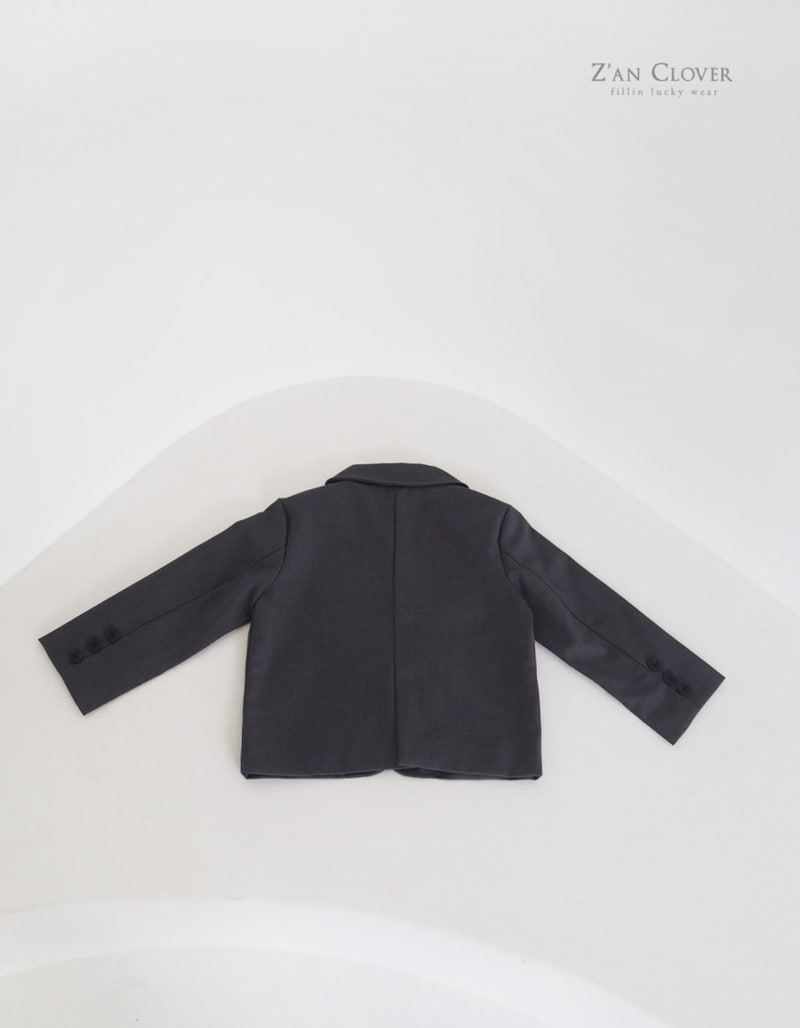 Zan Clover - Korean Children Fashion - #Kfashion4kids - Gold Blazer - 9