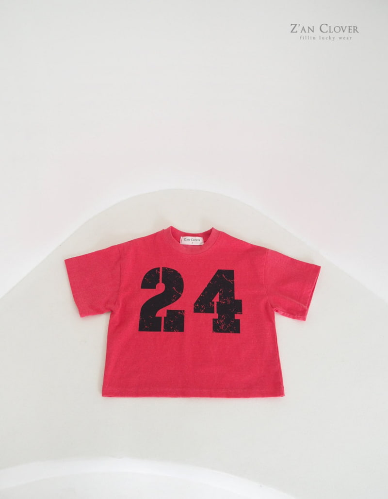 Zan Clover - Korean Children Fashion - #kidsshorts - Pigment 24 Tee - 5