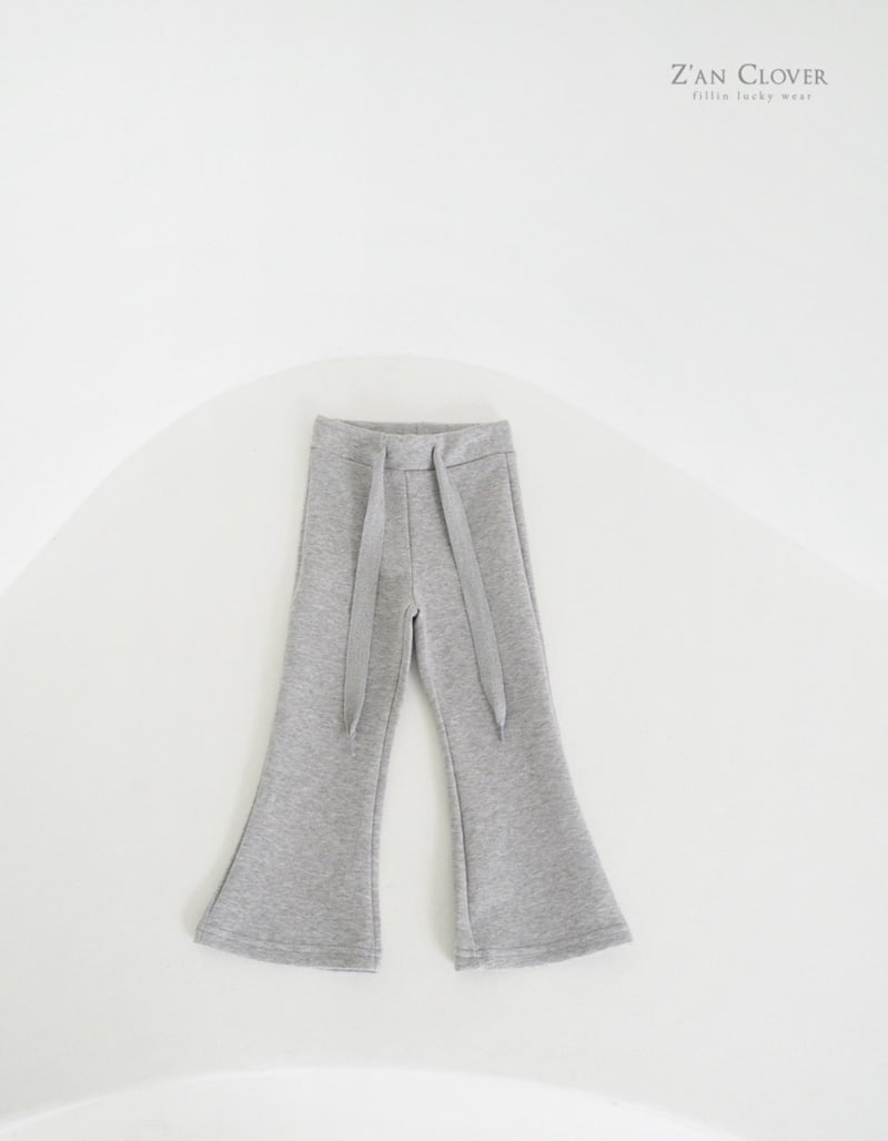 Zan Clover - Korean Children Fashion - #kidzfashiontrend - Bootscut Training Pants - 5