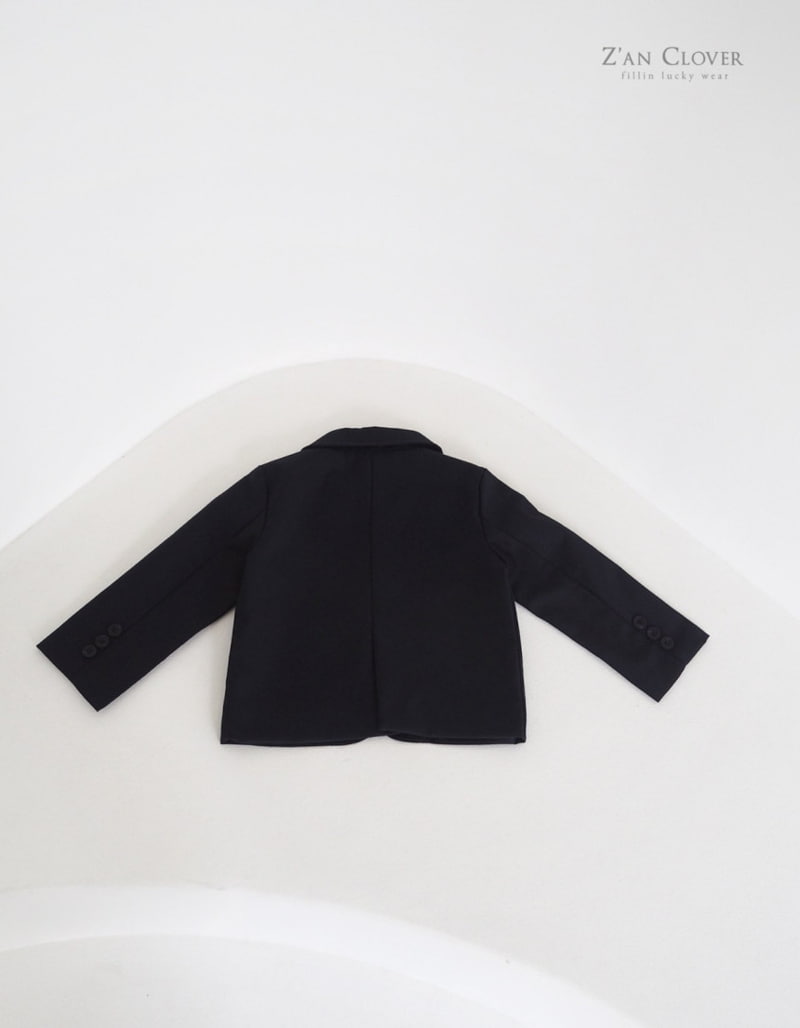 Zan Clover - Korean Children Fashion - #littlefashionista - Gold Blazer - 10