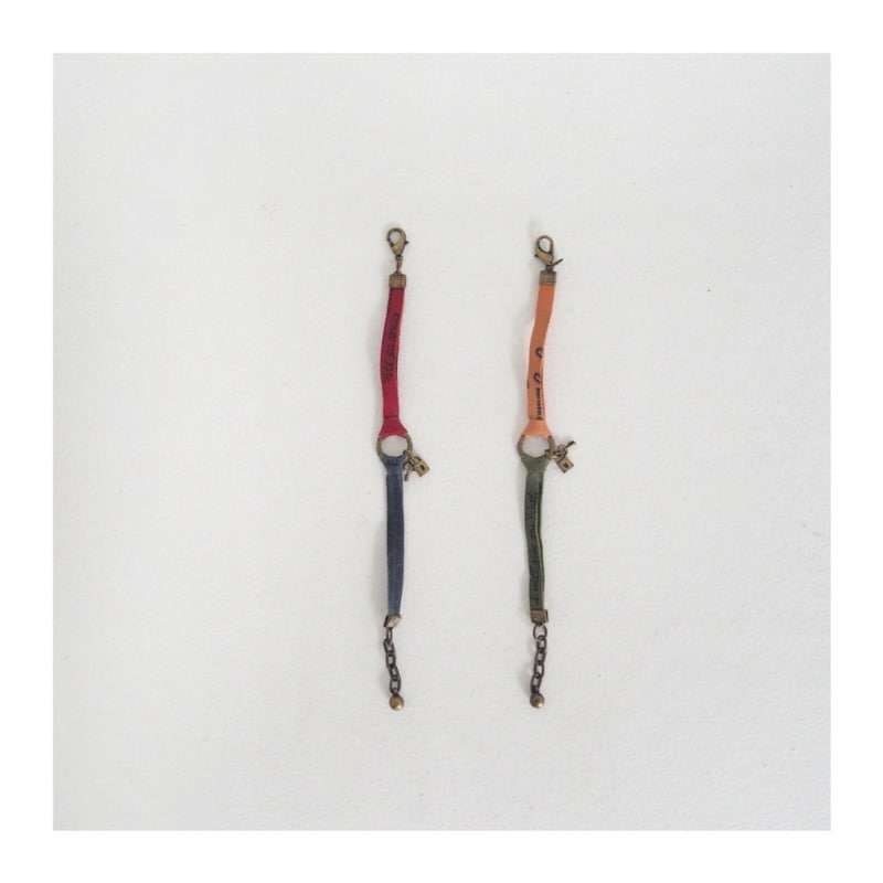 Zan Clover - Korean Children Fashion - #toddlerclothing - Lettering Bracelet
