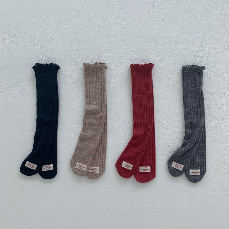 go;u - Korean Children Fashion - #childofig - Again Long Socks with Mom