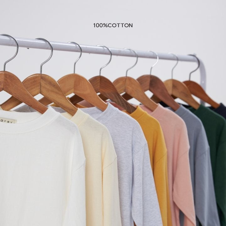 100 Cotton - Korean Children Fashion - #discoveringself - Daily Loosefit Tee - 8