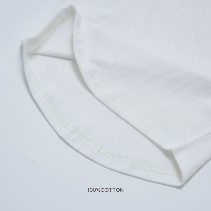 100 Cotton - Korean Children Fashion - #kidsstore - Layered Short Sleeve Tee - 8