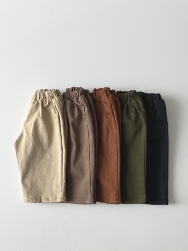 Basic Cotton Pants