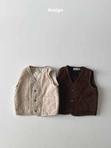 Corduroy Vest