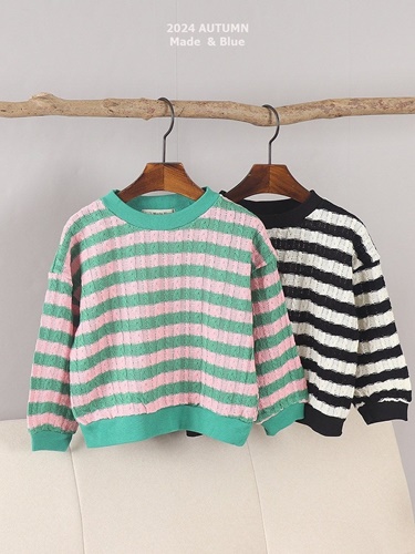 Stripe Knit Pullover