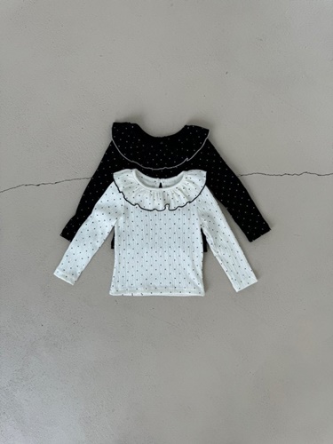 Dot Frill Tee