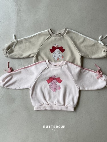 Ribbon Rabbit Line Sweatshirts