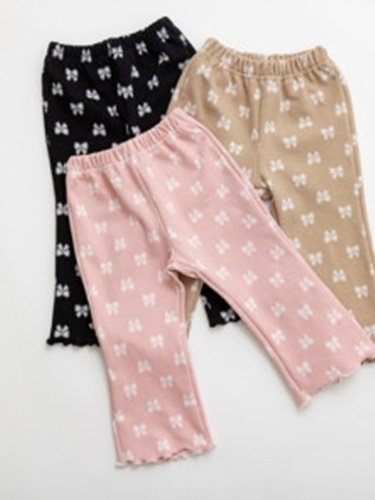 Ribbon Bootscut Pants