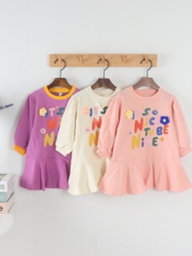 Knit Flower One-piece
