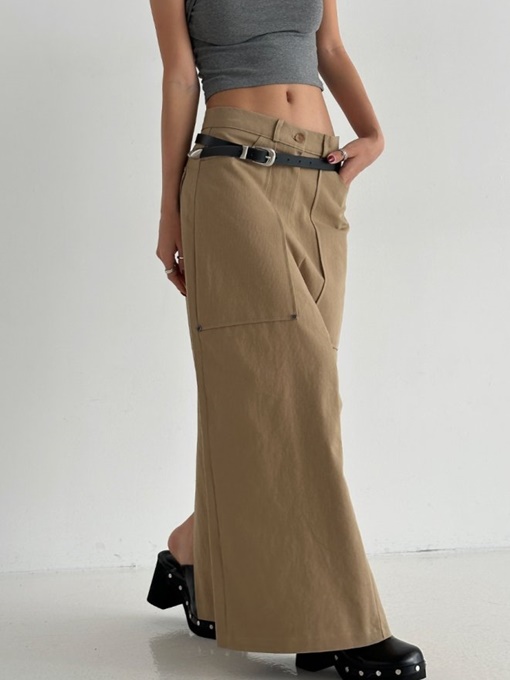 Silver Modern Skirt