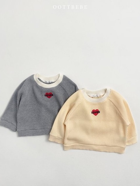 Love Waffle Sweatshirts