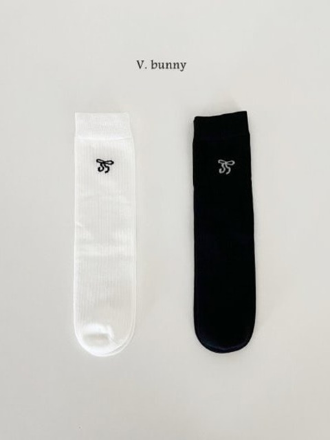 Doubly Ribbon Socks