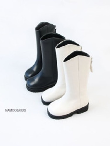 Lame Round Long Boots
