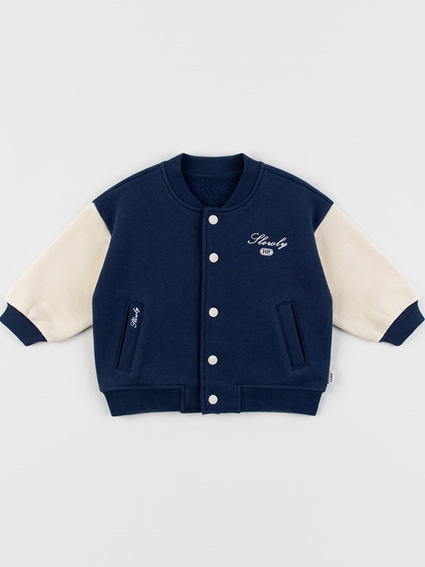 Leo Fleece Baby Varsity Jumper