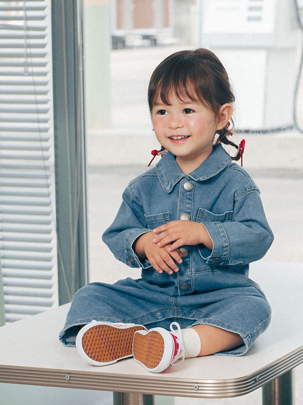 Trin Denim Baby Jumpsuit