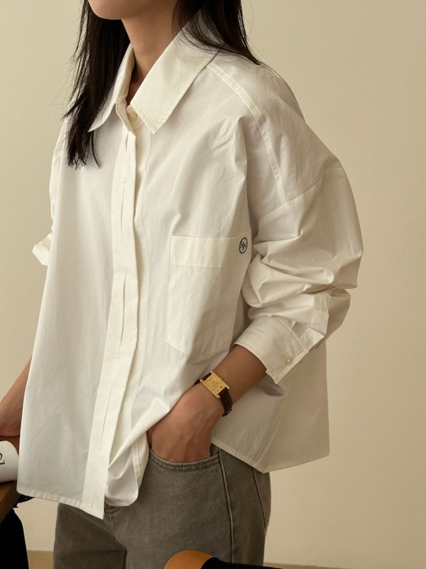 Tom Boy Crop Shirt