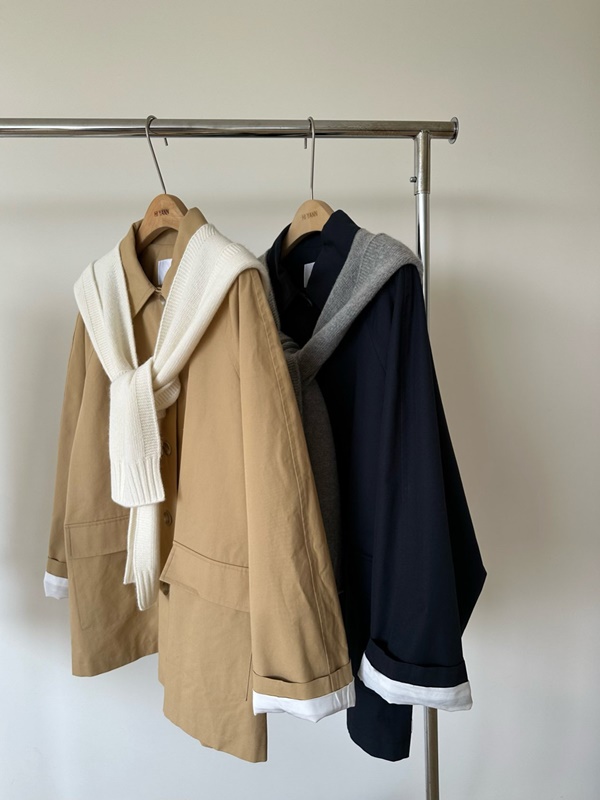 Raglan Single Trench Coat