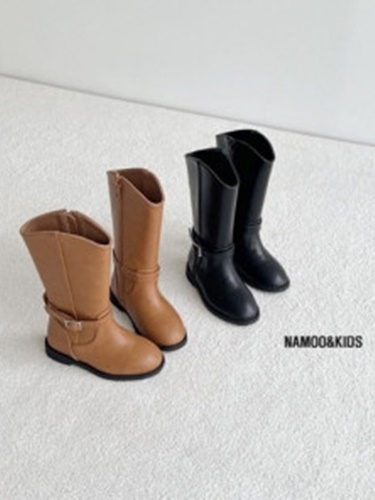Label Basic Belt Long Boots