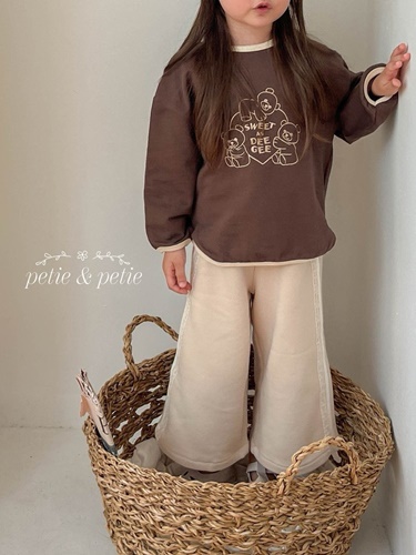 Sweet Bear Piping Tee