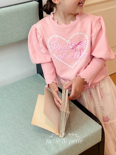 Pearl Ribbon Sweatshirts