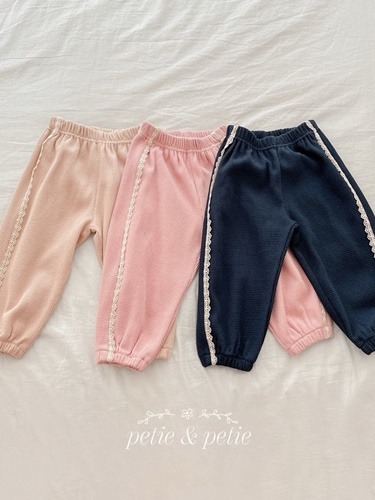 Waffle Lace Pants